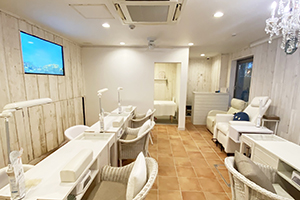 メリアネイル店内